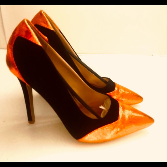 CRcollection Black and metallic heels - Picture 3 of 8